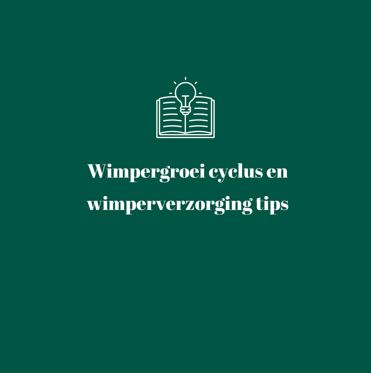 Wimpergroei cyclus