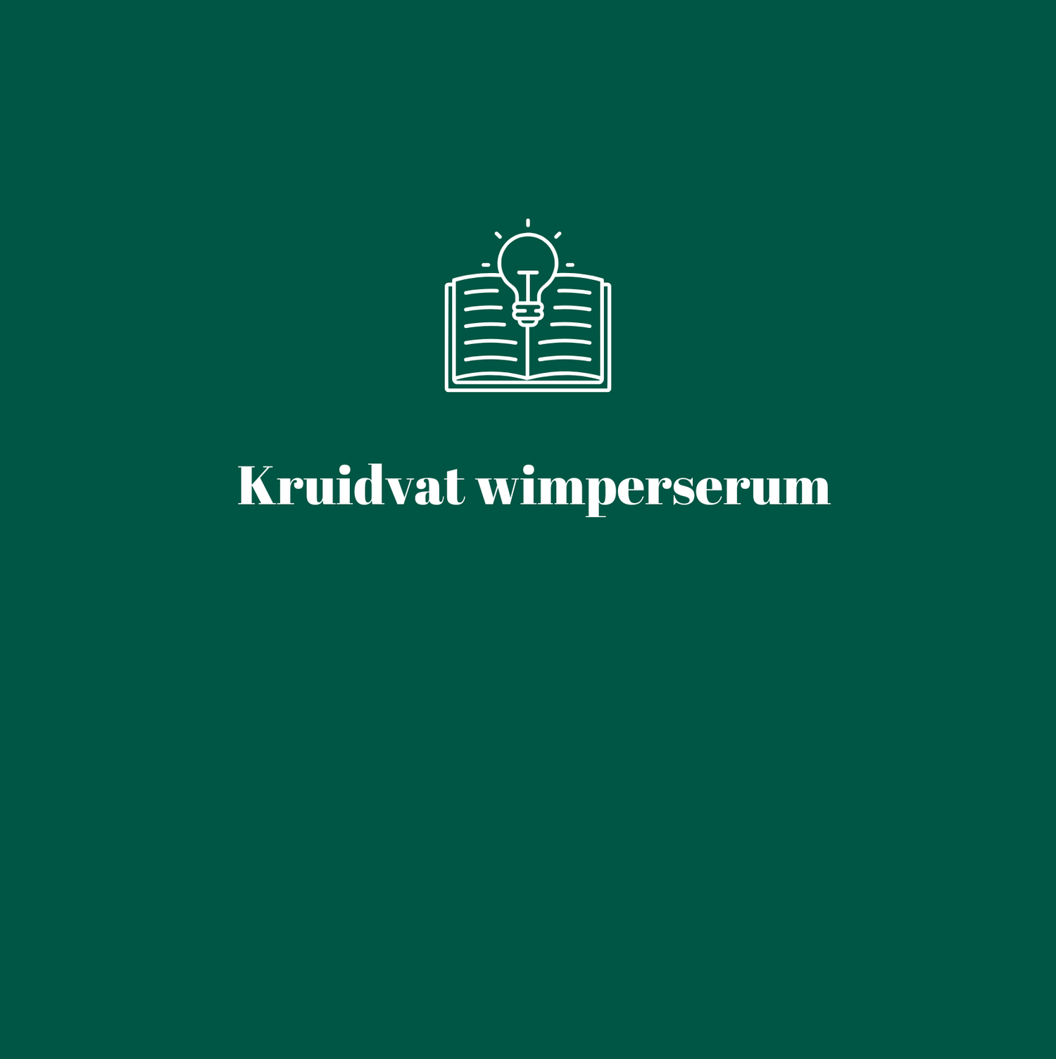Kruidvat wimperserum