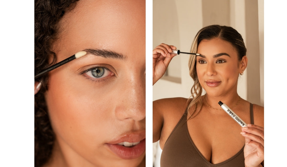 Load video: Applying eyebrow serum